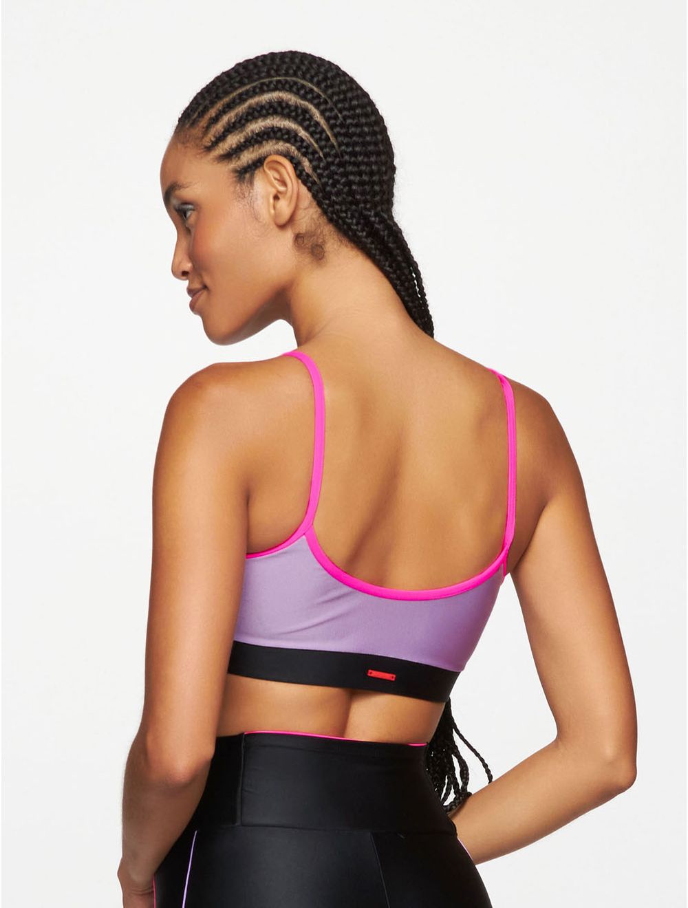 Top Nike Yoga Novelty Bra Bojo - Coral