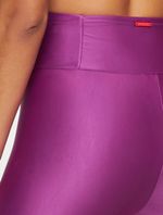 Legging Capri Basic Roxo Barney Body For Sure