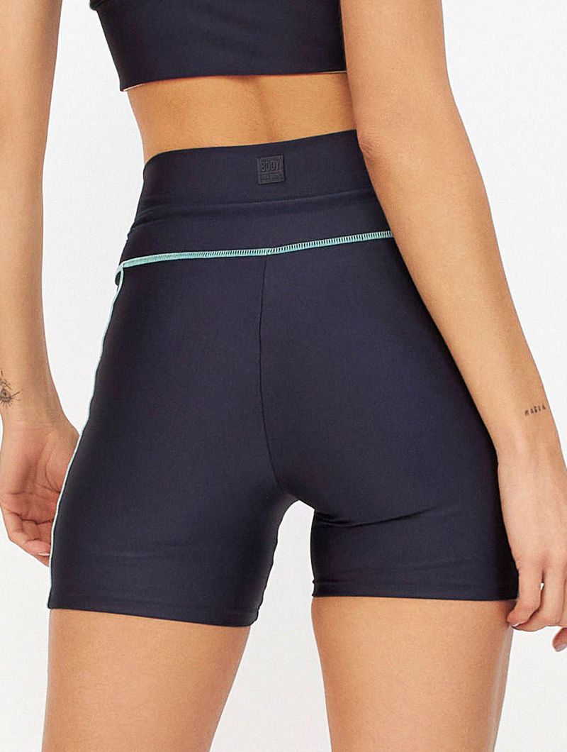 Shorts Liso Surf Marinho Body For Sure