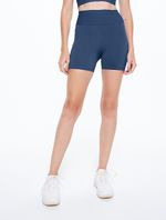 Shorts Liso Step Azul Jeans Body For Sure
