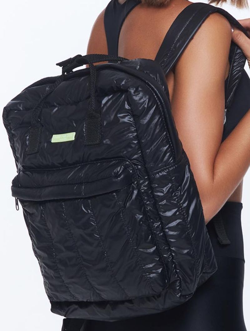 Mochila Puffer Preto Body For Sure