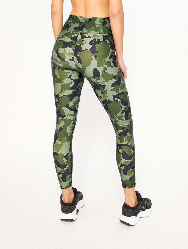 Legging Premium Camuflada/Listrada Com Bolso Lateral – marcosseumelhor