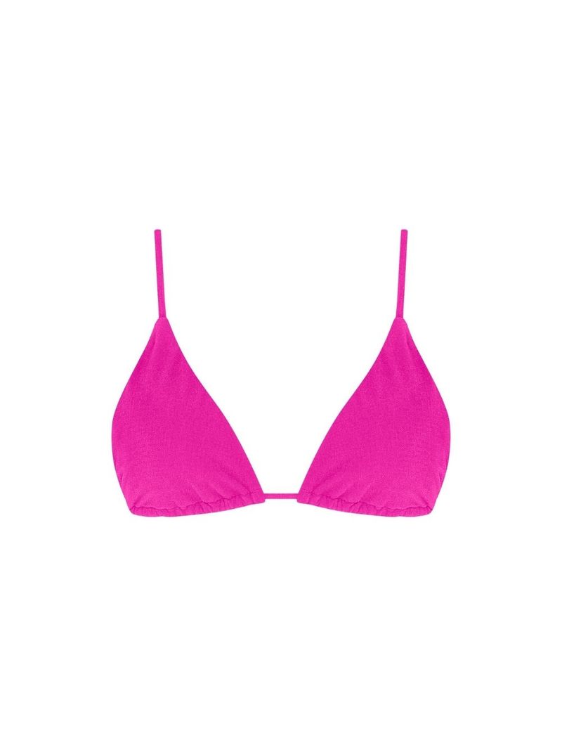 Top Cortininha Liso Water Power Ultra Pink Body For Sure