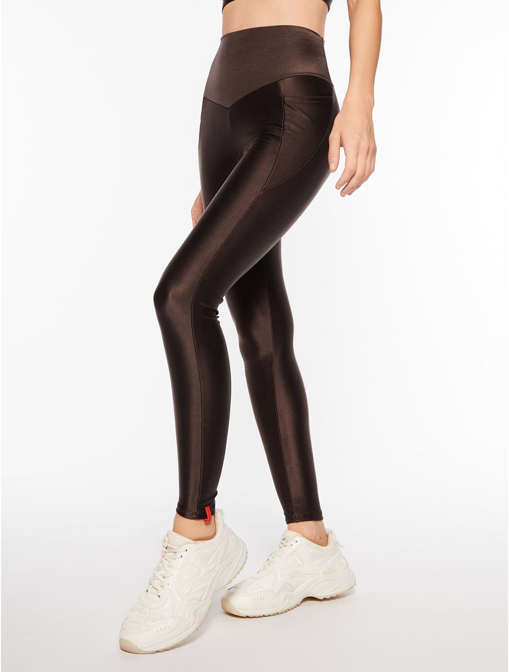 Calça Legging Feminina Fitness de Corrida Atraente Para Mulheres Tamanhos G  Cores Cinza