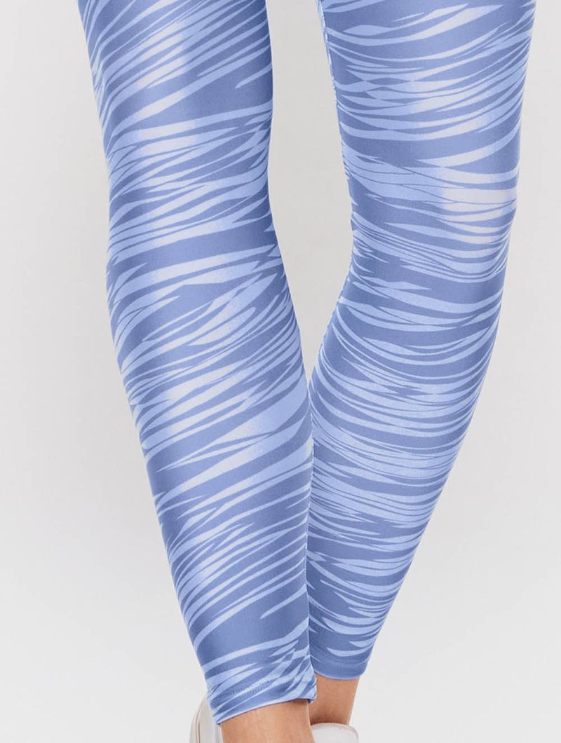 Legging Estampada Boost Blueberry Body For Sure