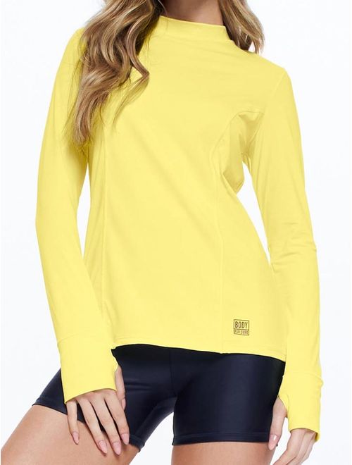 Camiseta Manga Longa Com Gola Alta U.V Colors