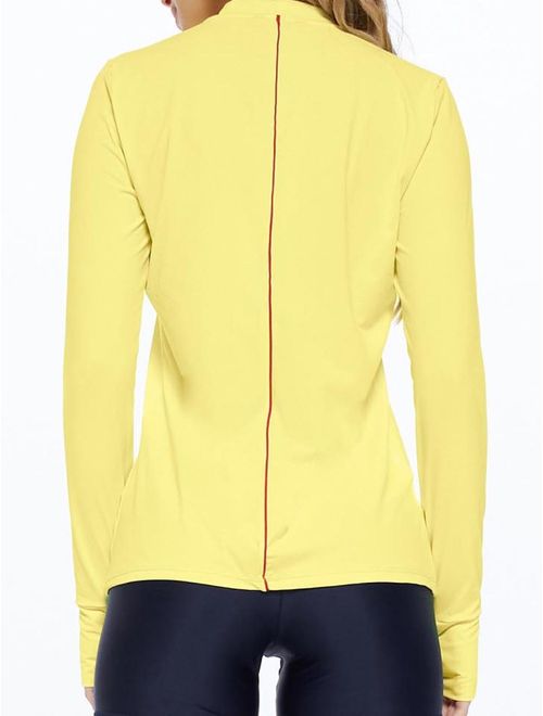 Camiseta Manga Longa Com Gola Alta U.V Colors