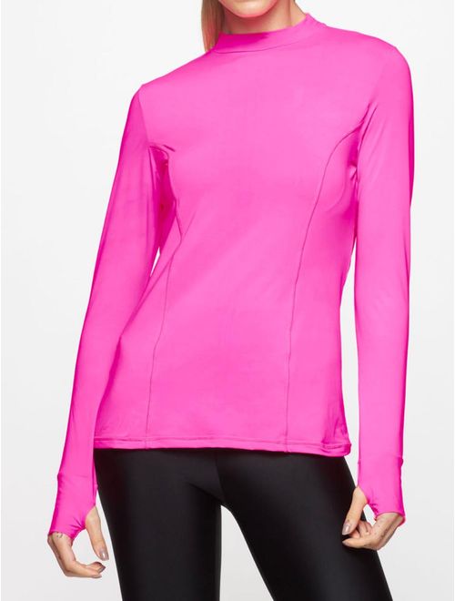 Camiseta Manga Longa Com Gola Alta U.V Colors