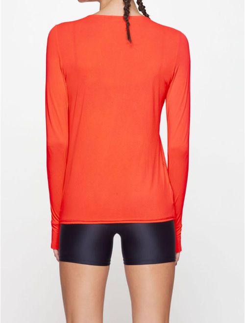 Camiseta Manga Longa Com Bolso Essentials