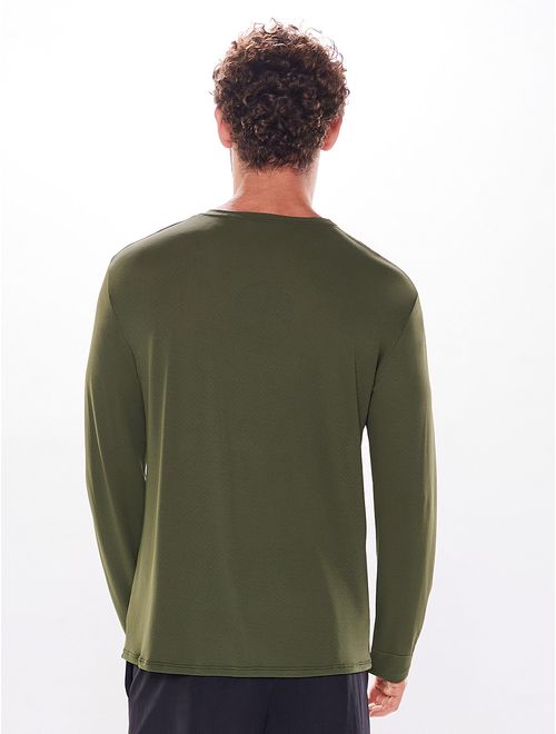 Camiseta Manga Longa Lisa Essentials Masculino
