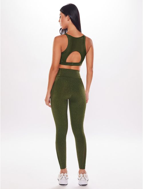 Top Nadador + Calça Legging Olive Tree