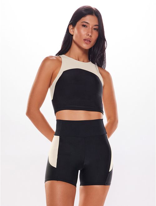 Cropped Liso + Bermuda Lisa Lucky