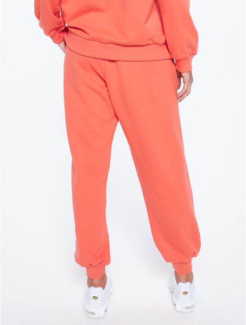 Calça Lisa em Moletom Tomorrow