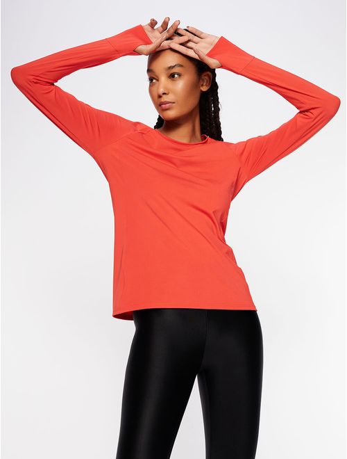 Camiseta Manga Longa Lisa Essentials