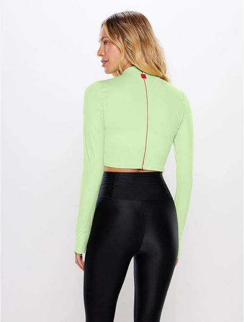 Cropped Manga Longa U.V