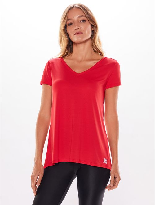 Camiseta Manga Curta Decote Essentials Colors