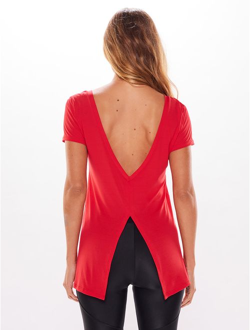 Camiseta Manga Curta Decote Essentials Colors