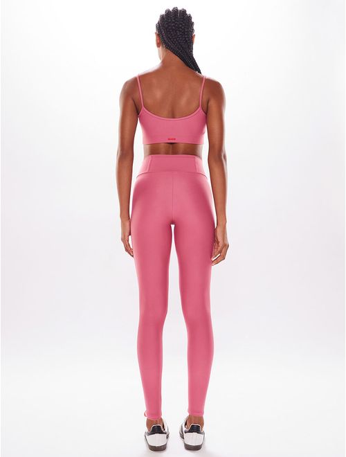 Top Alça Reta + Calça Legging Lisa Mom