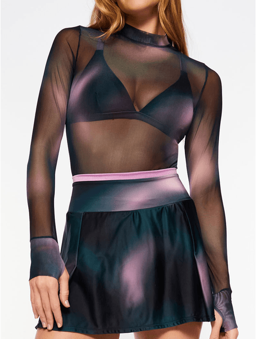 Camiseta Em Tule Sports Aurora