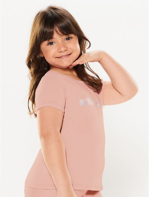 Camiseta Manga Curta Lisa Kids