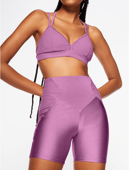 Top Triângulo Liso Flex