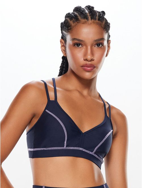 Top Alça Cruzada Liso Light Colors