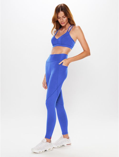 Calça Legging com Recortes Light Colors