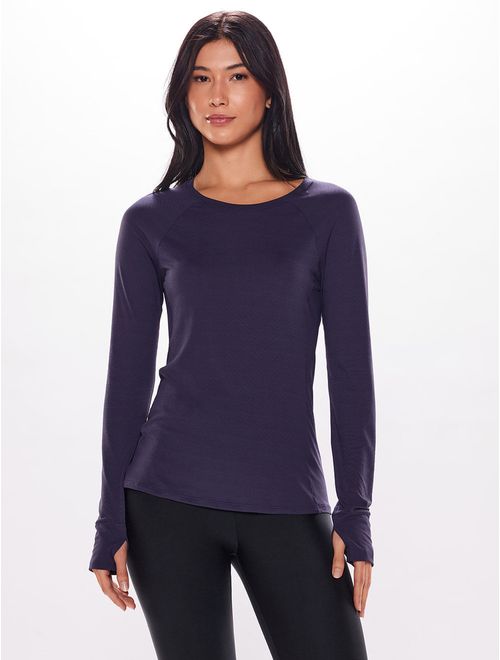 Camiseta Manga Longa Lisa Essentials