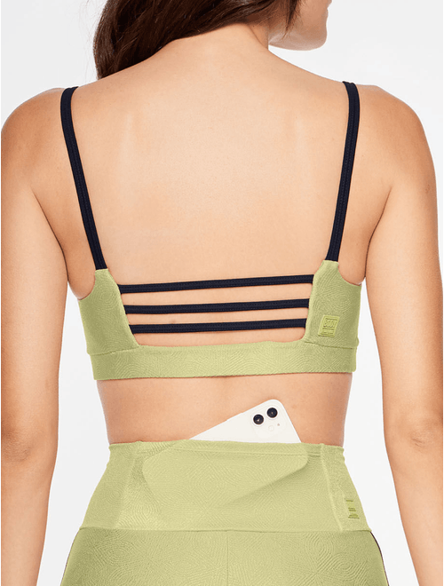 Top Alça Reta Liso Minimal