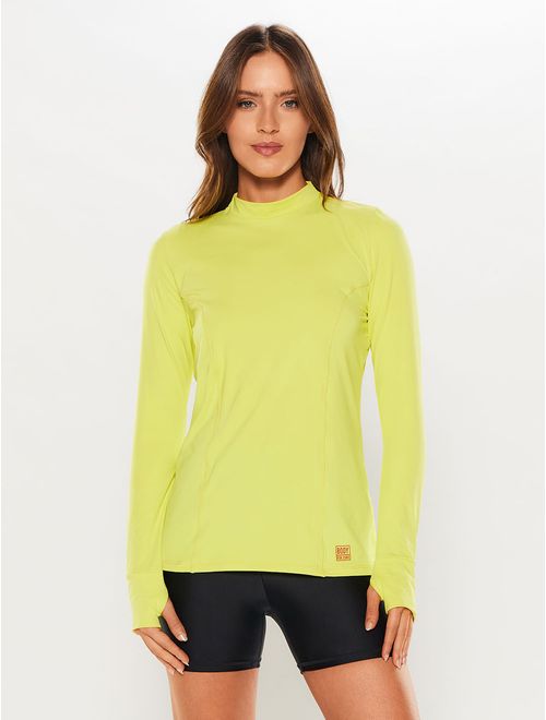 Camiseta Manga Longa Com Gola Alta U.V Colors