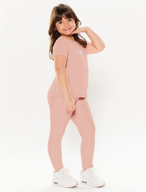 Camiseta Manga Curta Lisa Kids