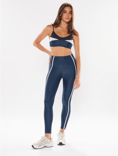 Top Alça Reta + Legging Lisa Race