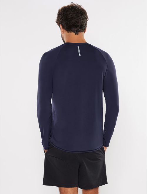 Camiseta Manga Longa Lisa U.V Masculino